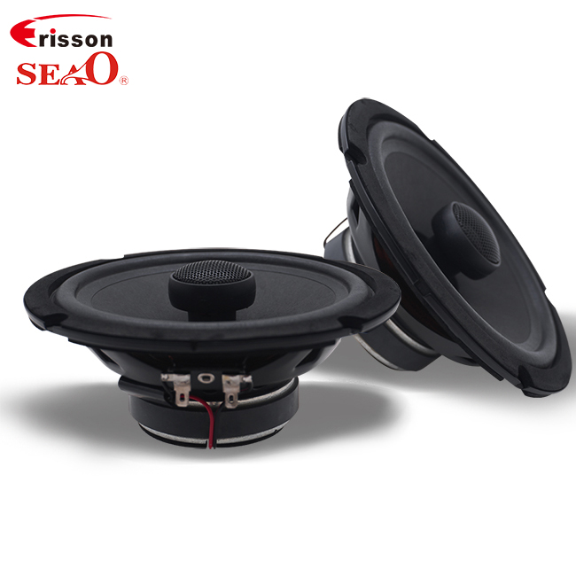 Manufacturer OEM/ODM Iron 6.5" Coaxial Speaker with Tweeter 4 Ohm 60W 12V for Car Door Retrofit/Upgrade