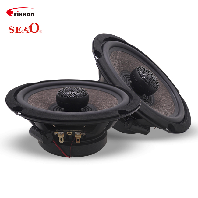 OEM /ODM car speaker coaxial speakers 6.5 4 Ohm 100 Watts 6.5 inch coaxial for car door speaker manufacturing in china